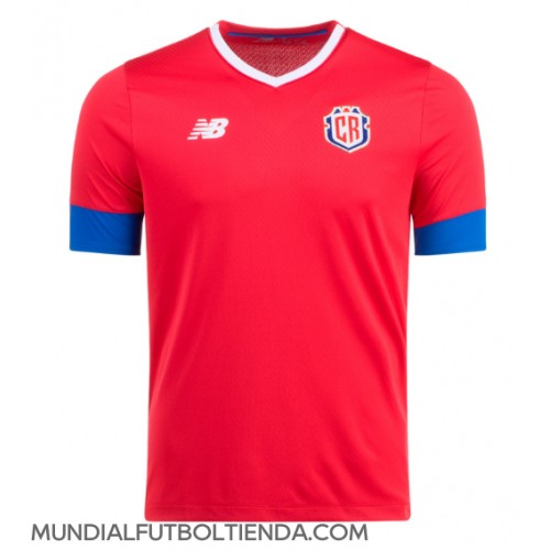 Camiseta Costa Rica Primera Equipación Replica Mundial 2022 mangas cortas